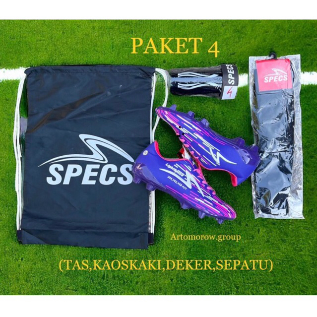 Saless Paket Komplit 4 Sepatu Bola Dewasa Lightspeed Reborn Putih Pink Silver Kuning Best Seller