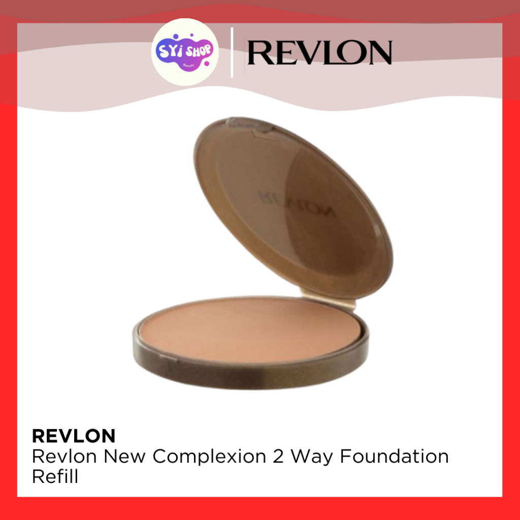 [ORIGINAL] Revlon New Complexion 2 Way Foundation Refill – Bedak Padat Halus & Tahan Lama