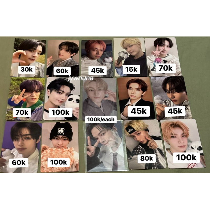 READY INA photocard pc enhpen yzy jake studio choom jay jungwon heeseung sunghoony