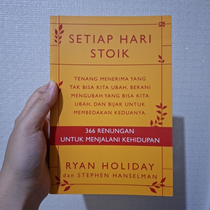 [PRELOVED] Setiap Hari Stoik - Ryan Holiday