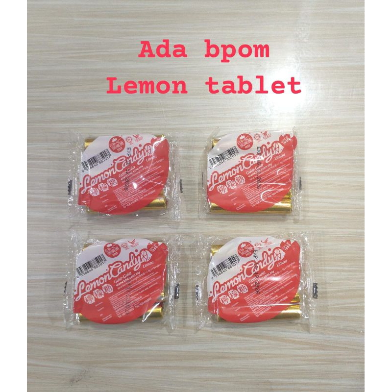 

Lemon Candy Tablet isi 5 Gula Manisan Limau Jadul