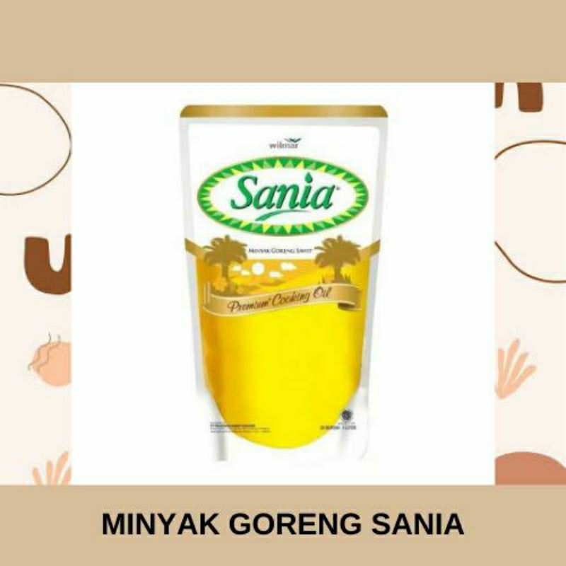 

Sania Minyak Goreng Premium Pouch 1 Liter