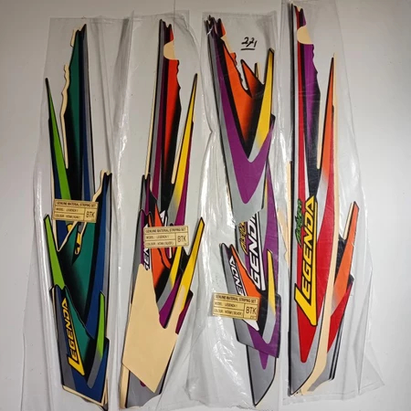 Striping Sticker Honda Astrea Legenda 2001 / Striping Astrea Legenda 2001