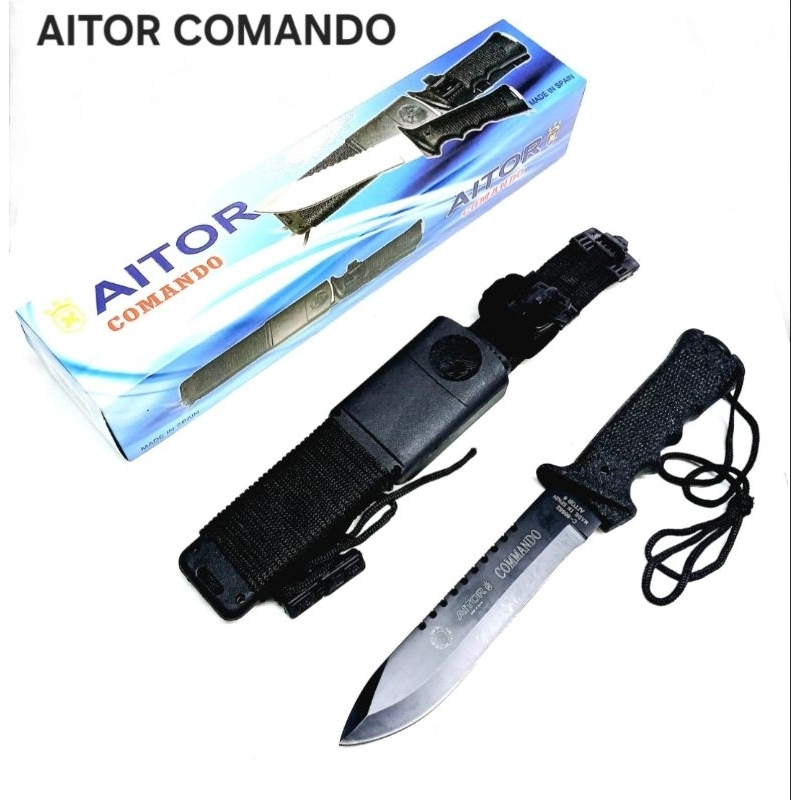 Pisau Aitor Komando Premium,Pisau outdoor Survival Camping