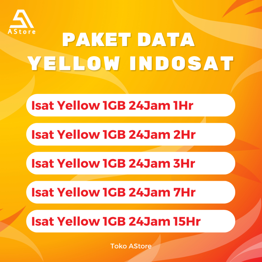 PAKET DATA YELLOW INDOSAT OOREDOO / IM3