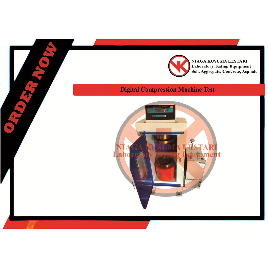 digital compression machine test beton 2000kn 3000 kn