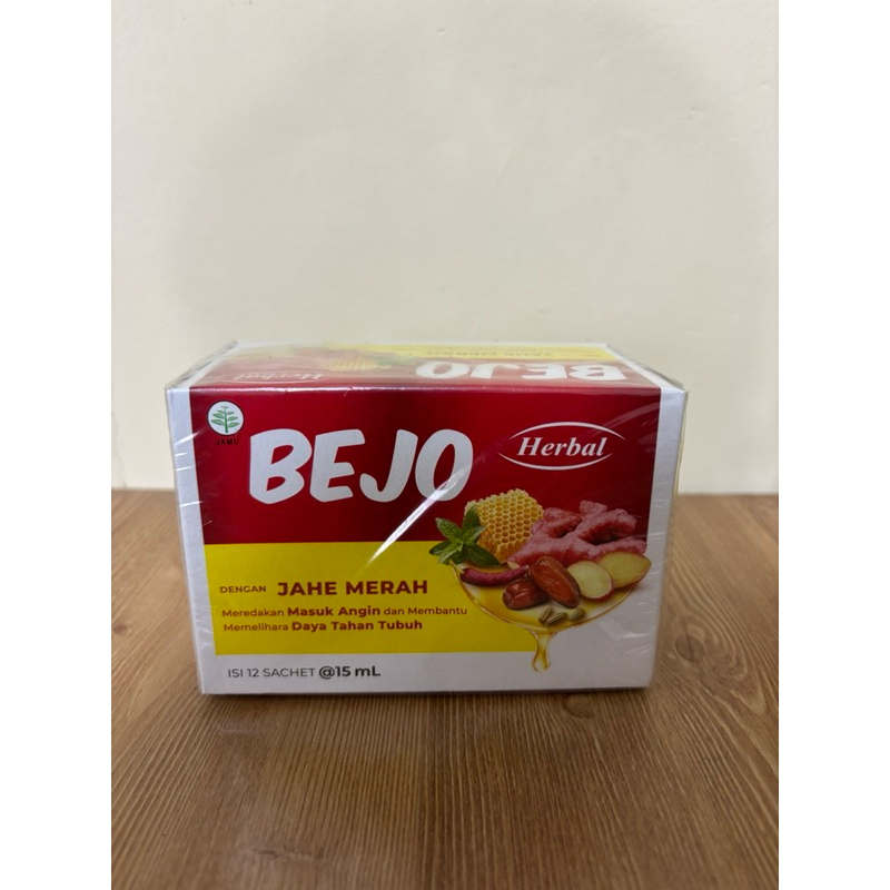 

Bejo Jahe Merah Bintang Toedjoe isi 12 Sachet @15 ml untuk meredakan masuk angin