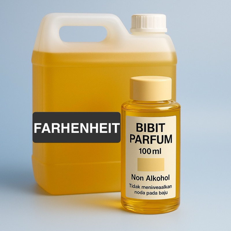 Bibit / Biang Parfum FAHRENHEIT 100ml Wangi Tahan Lama - Minyak Wangi Import Non Alkohol Parfume/Far