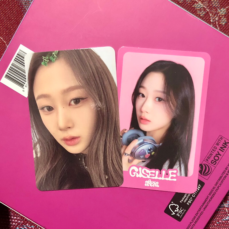 PHOTOCARD GISELLE AESPA HOTTRACK CLIO TRADING CARD
