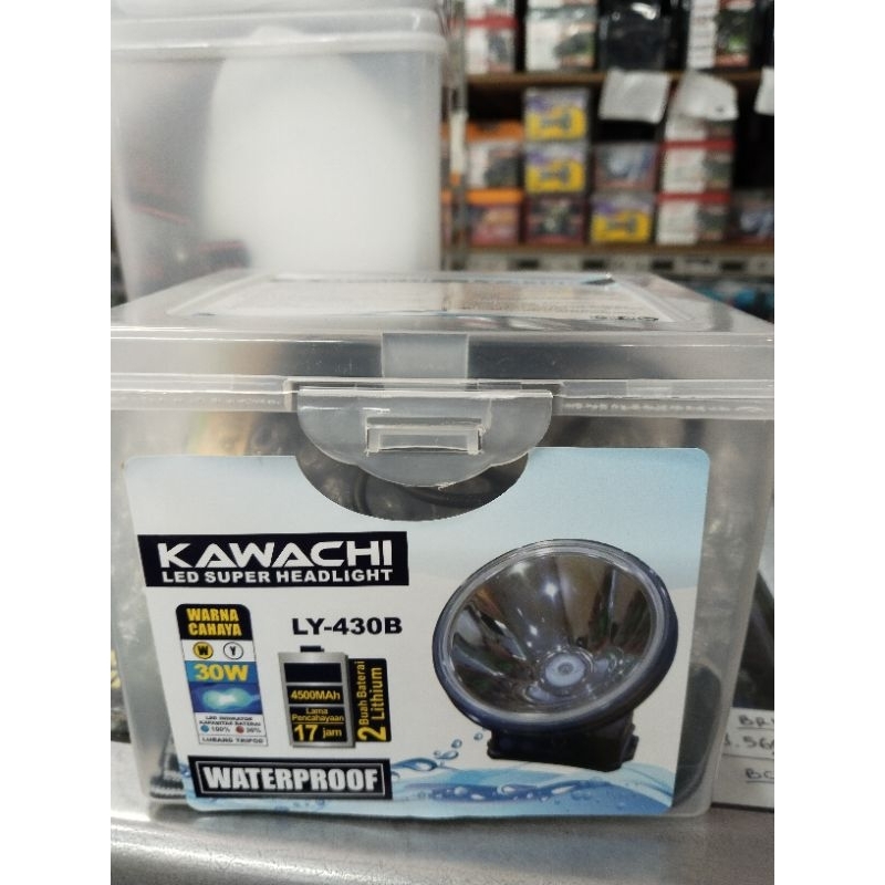 KAWACHI LY-430B Senter Kepala Waterproof / Headlamp 30Watt LED Super Headlight