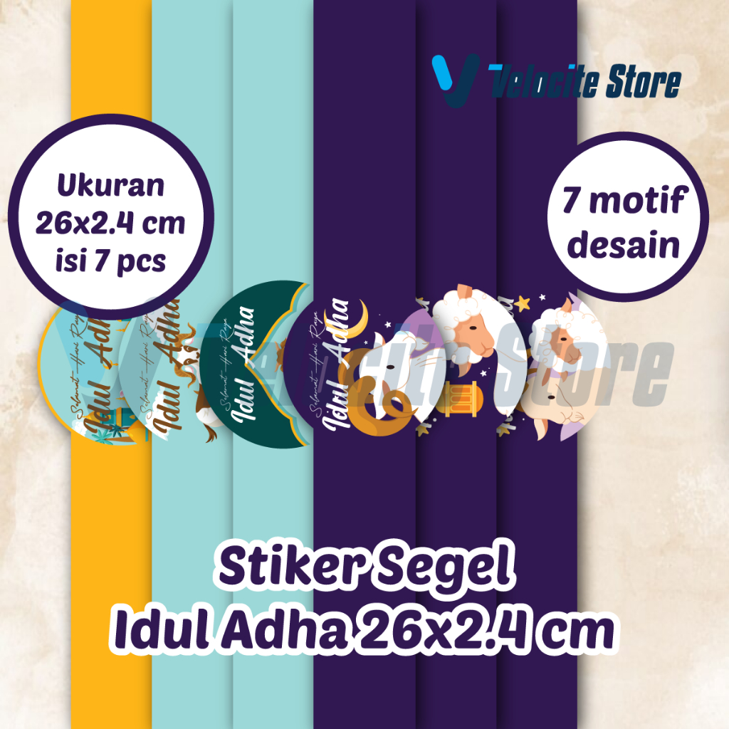 

Stiker Segel Toples Idul Adha 26x2.4 cm
