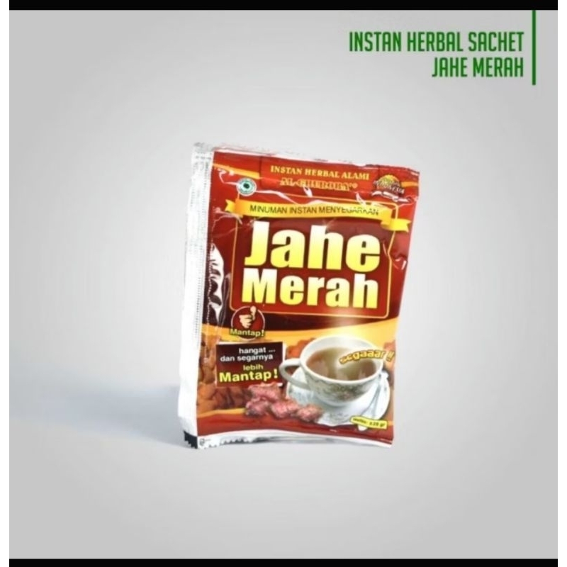 

Jahe Merah al Ghuroba' dan Minuman Herbal Sachet - Renteng dan Ball