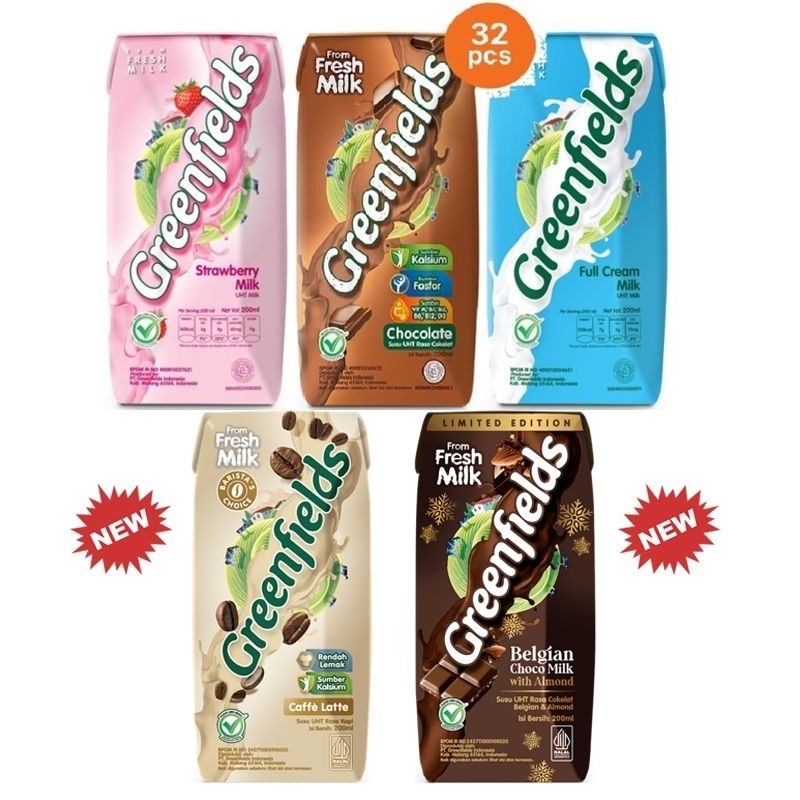 

NKSB - GREENFIELDS SUSU UHT 200ML
