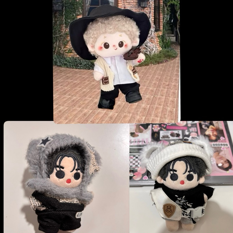 (PRELOVED) BAJU BONEKA DOLL 10cm 20CM KPOP ENHYPEN NCT BTS