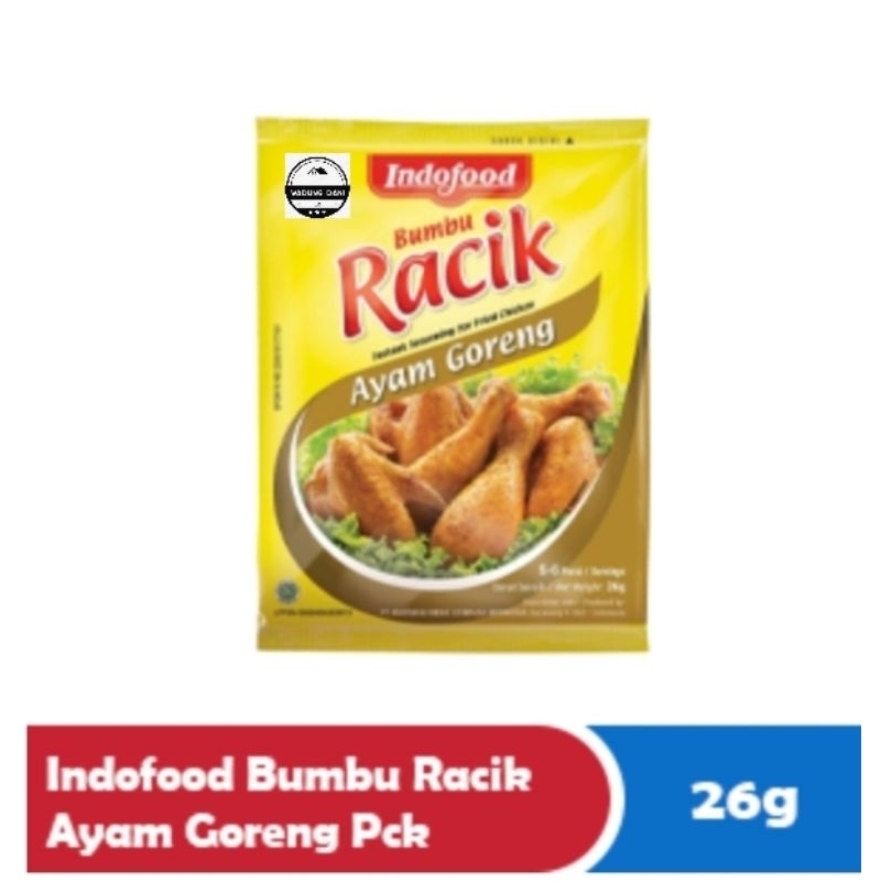 

Bumbu Racik Ayam Goreng pck 26g Bumbu Dapur Bubuk Masak Instan Ayam Goreng