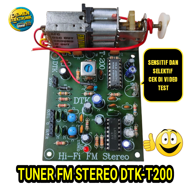 Tuner FM stereo DTK T-200