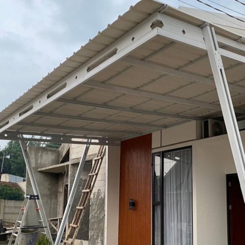 pasang kanopi minimalis