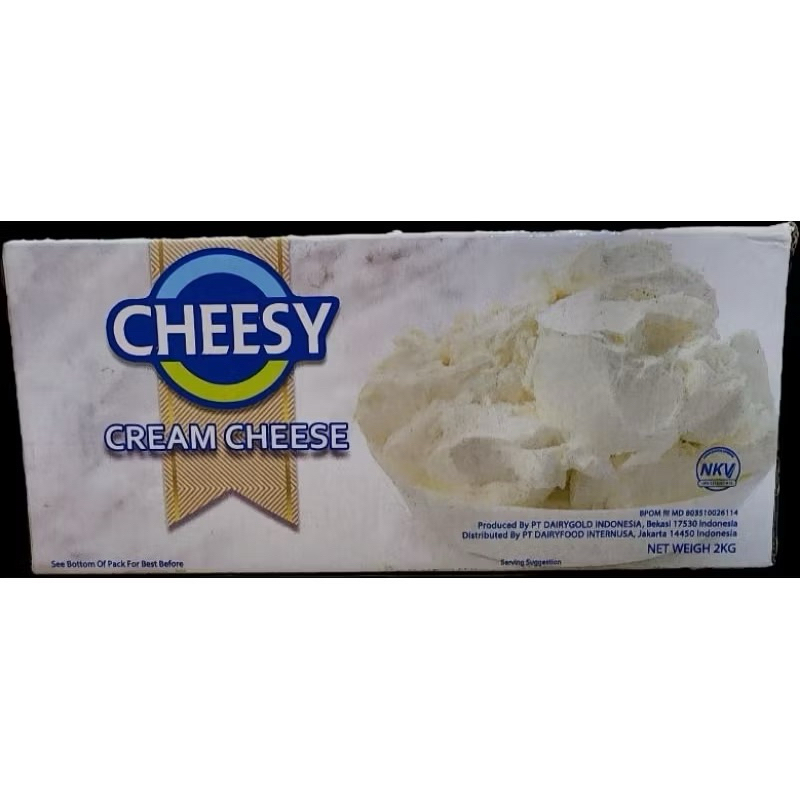

Cream Cheese Cheesy 2kg / Krim cheesee 2kg