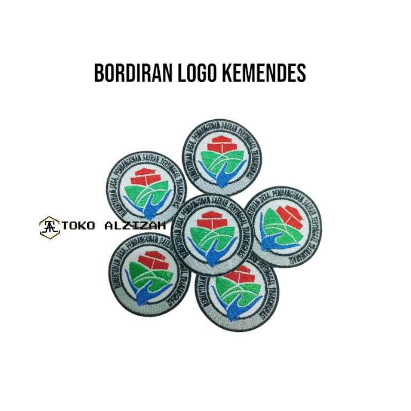 Bordiran Logo Kemendes