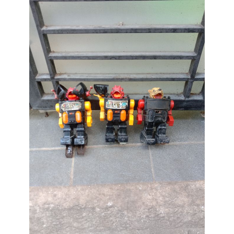 Robot Saturn Dinosaur Vintage Robot Jadul Lawas Mainan Lawas Retro