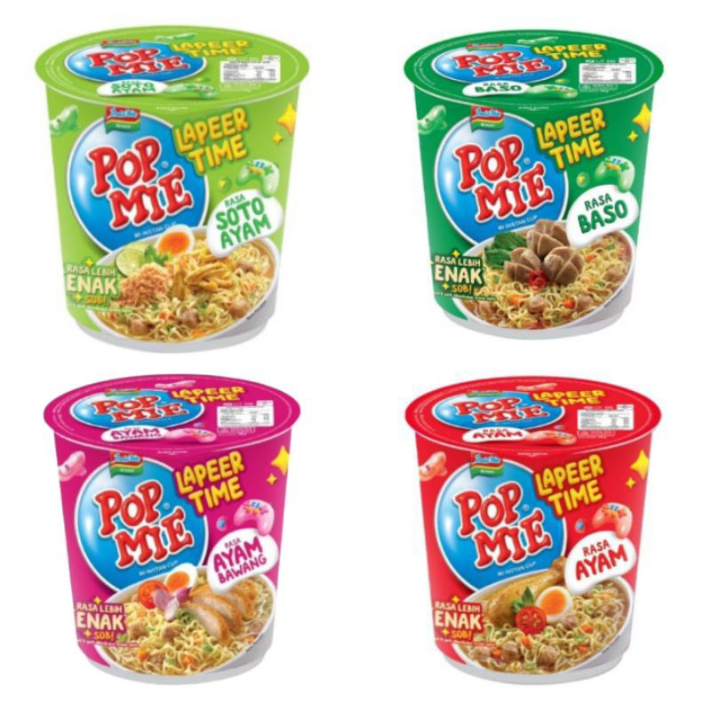 

POP MIE LAPER TIME JUMBO Per 1 Pcs ( Keceran )