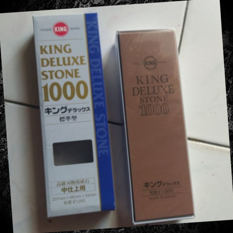 batu asah grit 1000 King Deluxe Stone