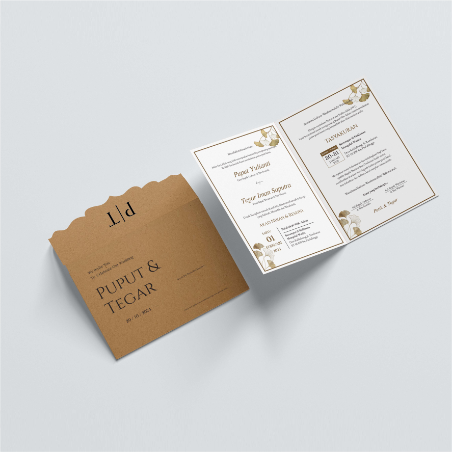 Undangan + Amplop Jasmine