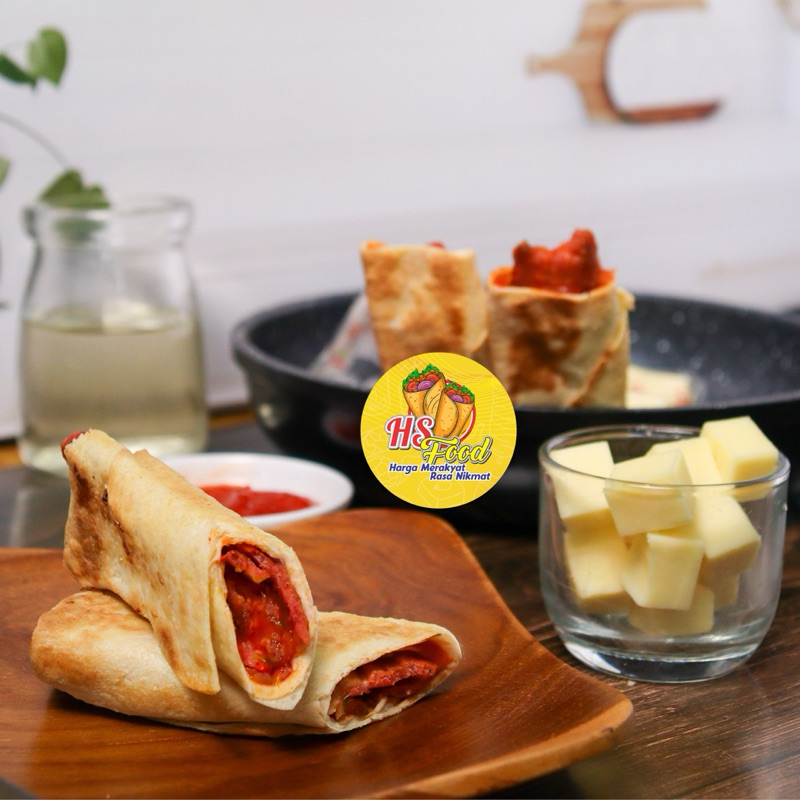 

KEBAB Keju Mozarella HS Food - 1 Box isi 5 pcs HALAL (Kemasan Vakum)
