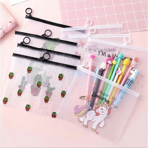 

Pouch tempat Pensil |Zip Lock | Zipper Bag | tempat alat tulis