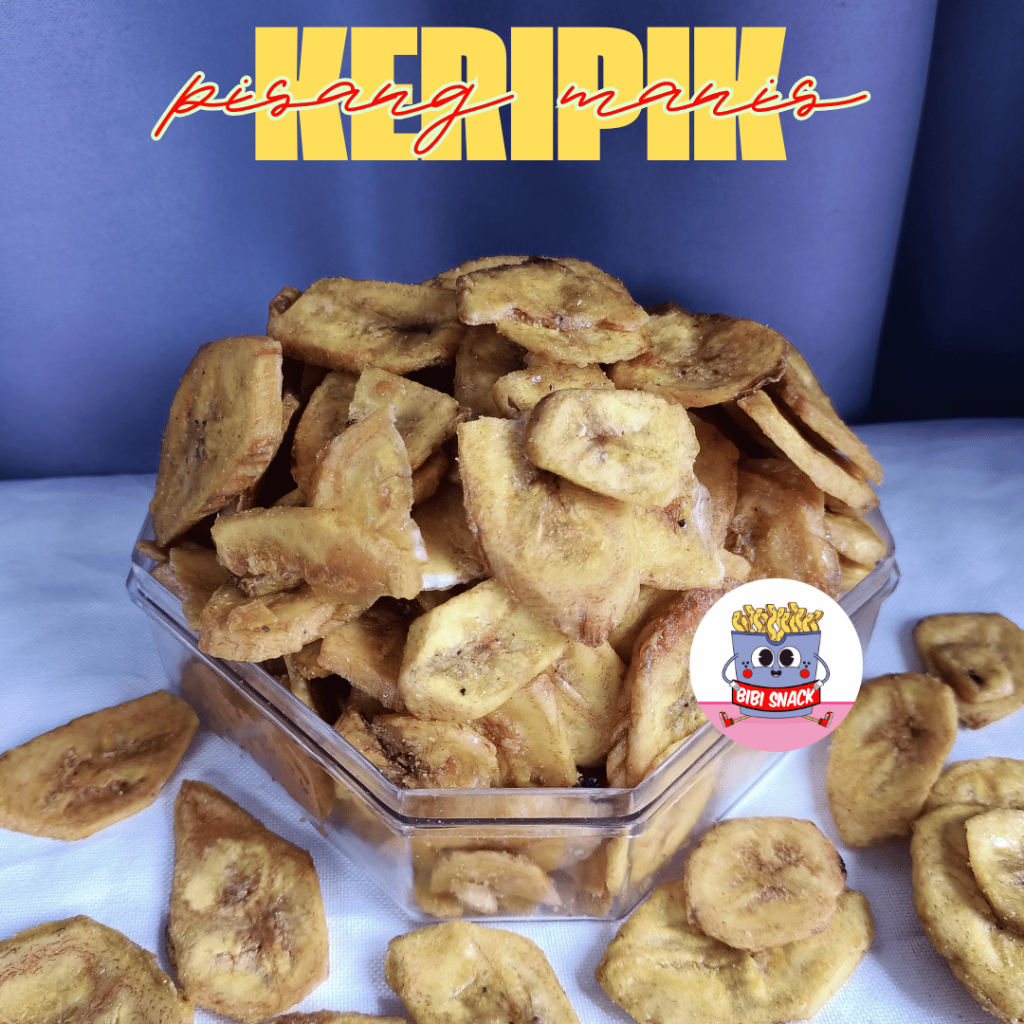 

Bibi Snack - Keripik Pisang Madu Manis Bandung 1kg