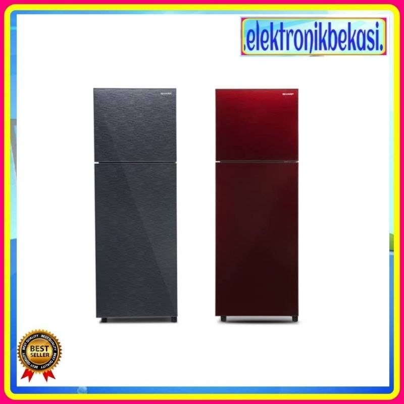 KULKAS SHARP SJ-246 XG / KULKAS SHARP 2 PINTU 205 LITER 246 XG / SHARP SJ 246 XG-MR / SJ 246 XG-MS
