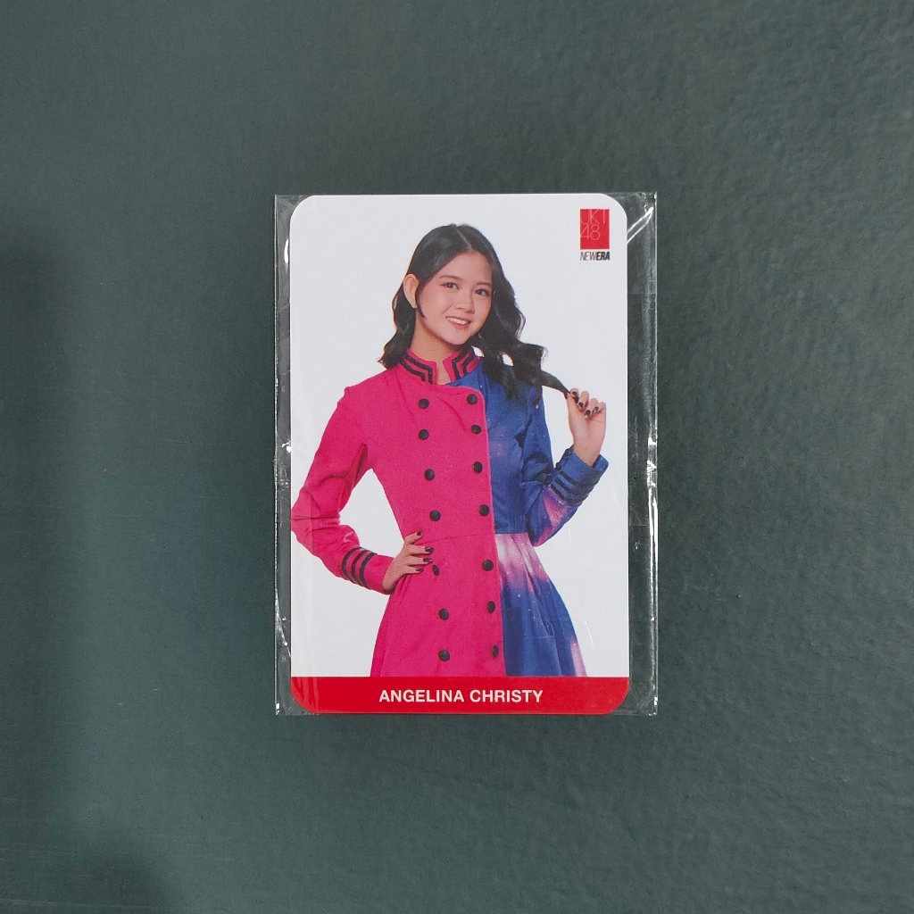 Photocard PC Official JKT48 MnG Nice To See You NTSY - Angelina Christy