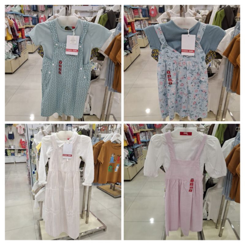 COOL KIDS Dress Anak Perempuan Original New