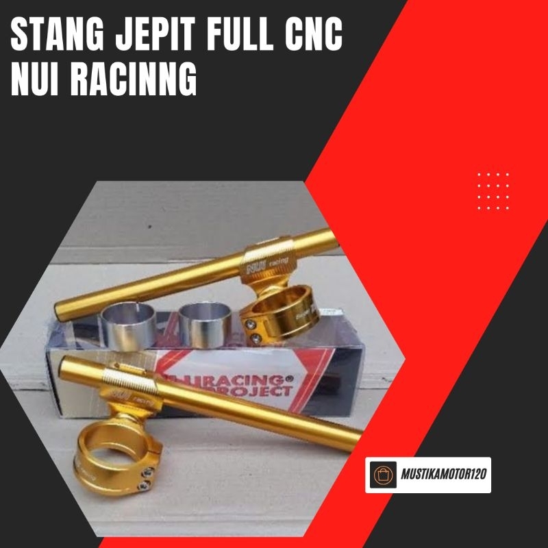 Stang Jepit Full CNC Nui Racing