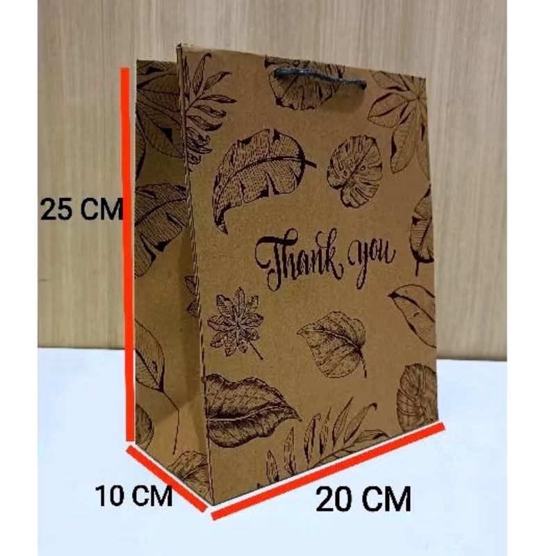 

paper bag size 20x10x25 bahan tebal tas hajatan tas oleh oleh