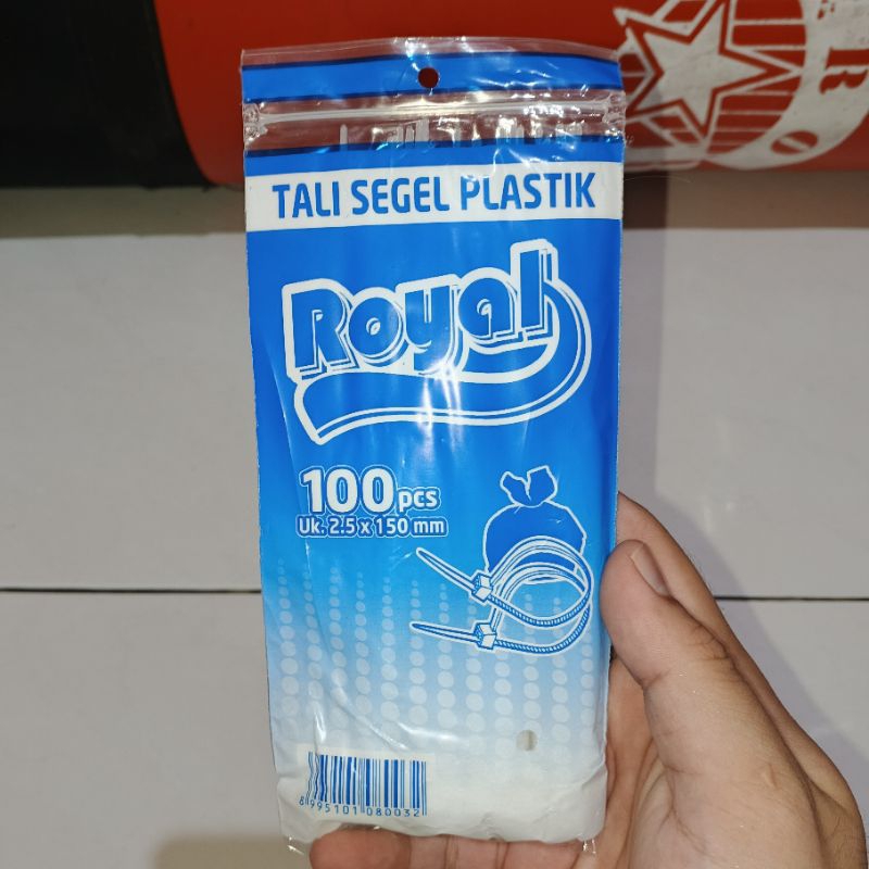 

Kabel Tiest Putih UK. 15cm x 2,5mm