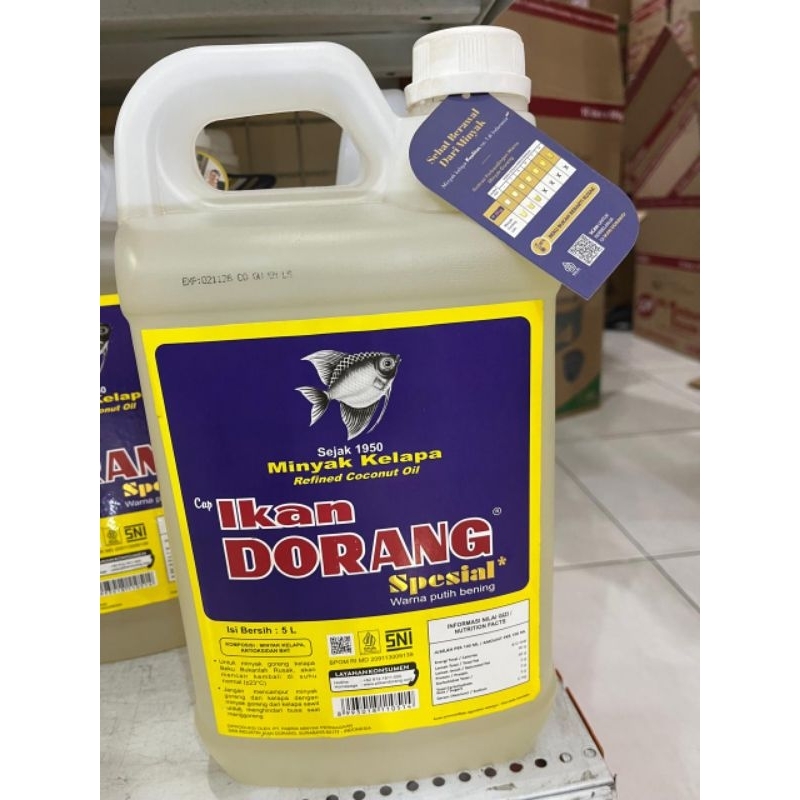 

minyak goreng ikan dorang spesial 5 liter
