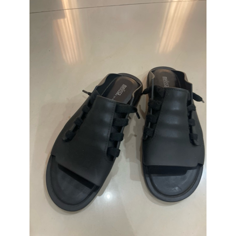 preloved sendal melissa size: 38 (original), woman slippers ; sendal wanita melissa