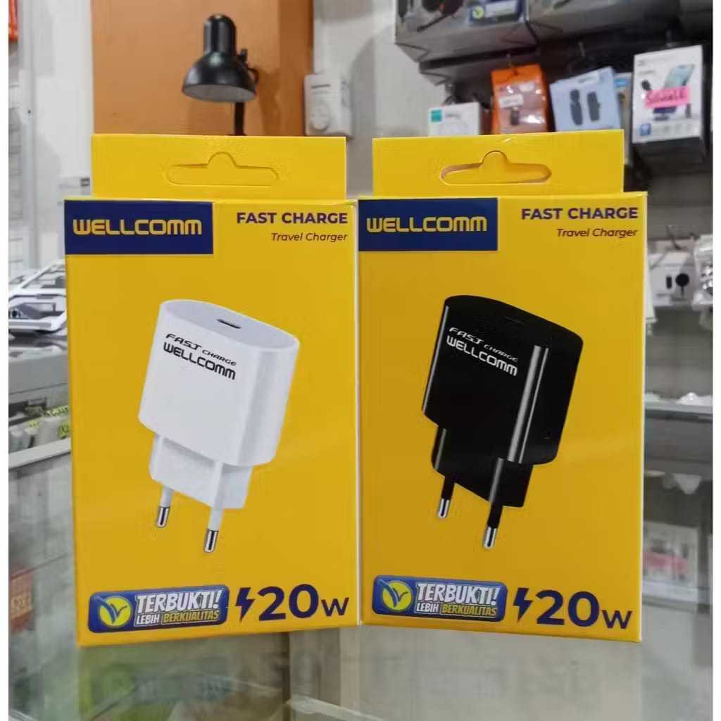 WELLCOMM BATOK CHARGER TYPE C 20 WATT