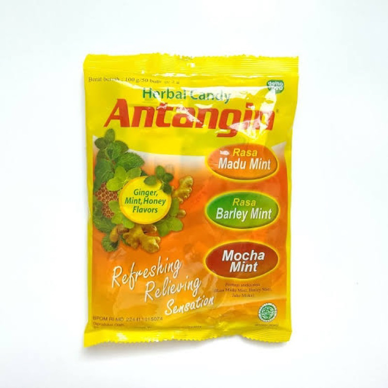 

Permen Herbal Antangin [1pak/50bj]