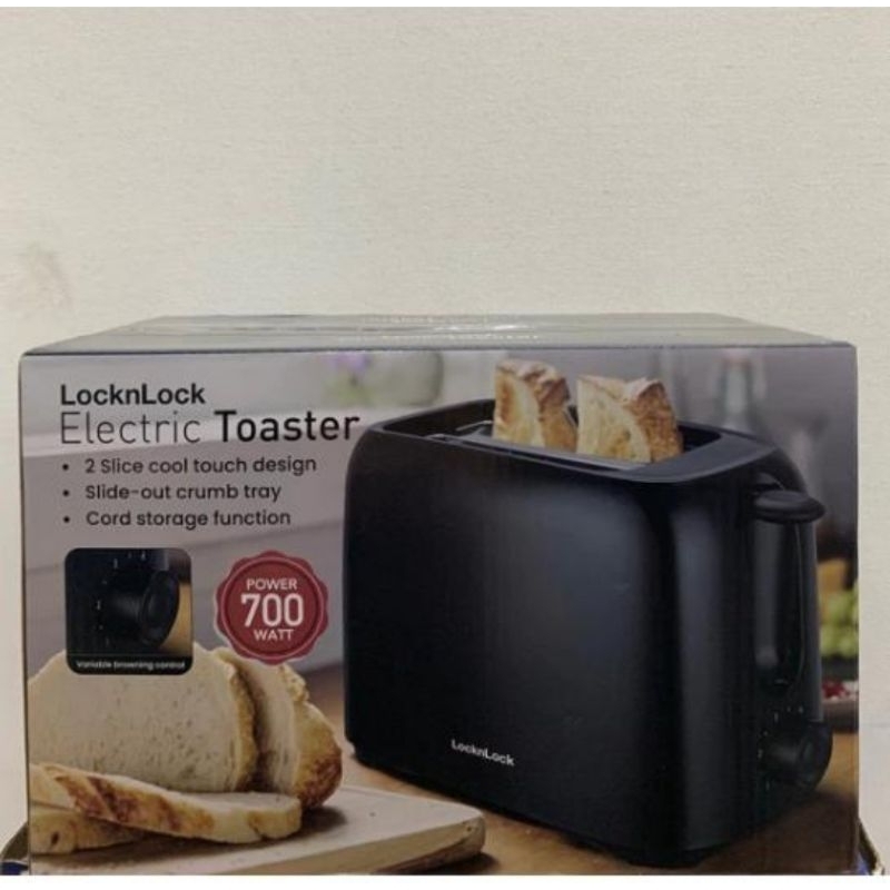 Electronic Toaster / Pemanggang roti Lock n Lock