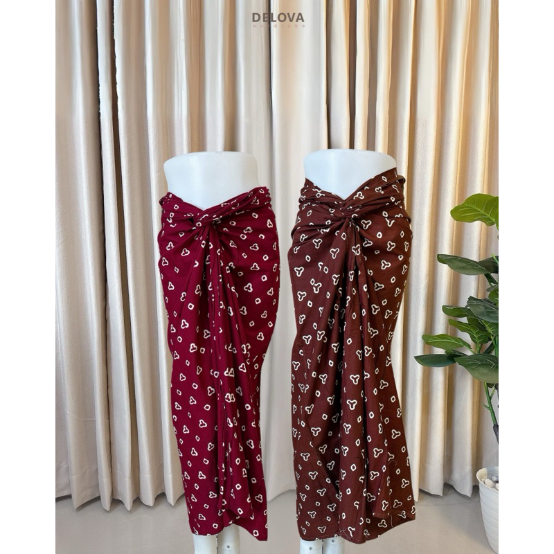 Delova Wardrobe - ROK LILIT BATIK VOL. 2  Asli Modern Motif Terbaru Bebagai Warna Buat Kondangan Acara Formal Terlaris Kekinian Wrap Skirt Jumputan Harga Konveksi Wisuda Jarik Bawahan Kebaya