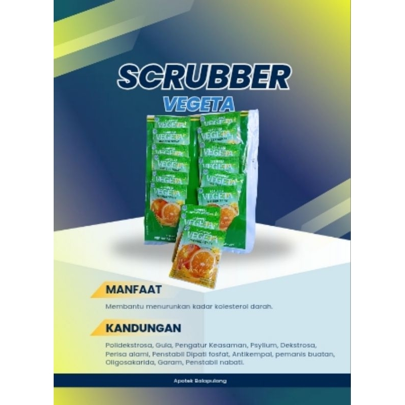 

VEGETA Scrubber per sachet 7,1gr (rasa jeruk)