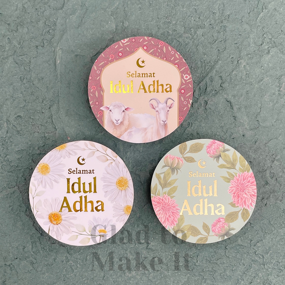 

Stiker Selamat Idul Adha eid mubarak stiker toples