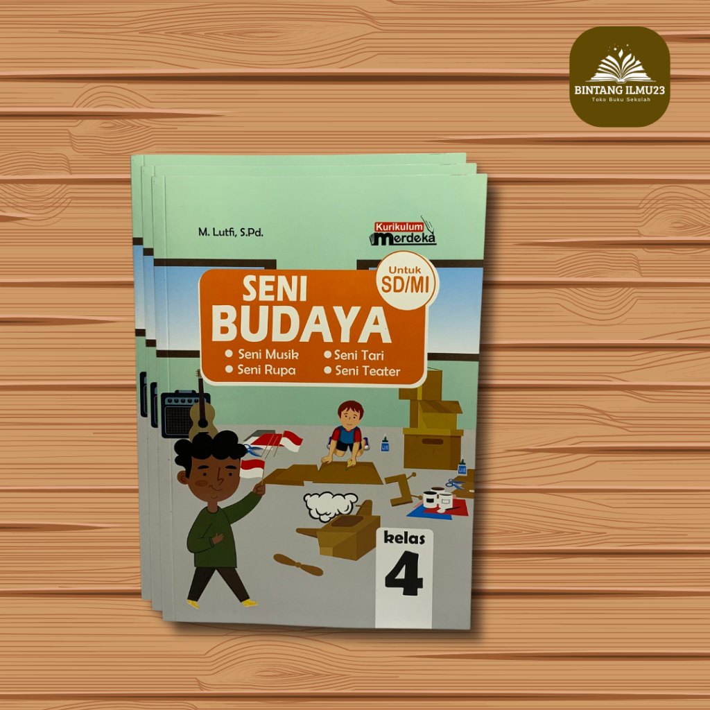 Buku Seni Budaya SD Kelas 4 K- Merdeka (WKJ)
