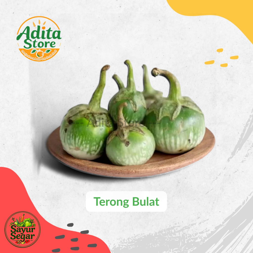 

Terong Hijau Bulat Muda Fresh