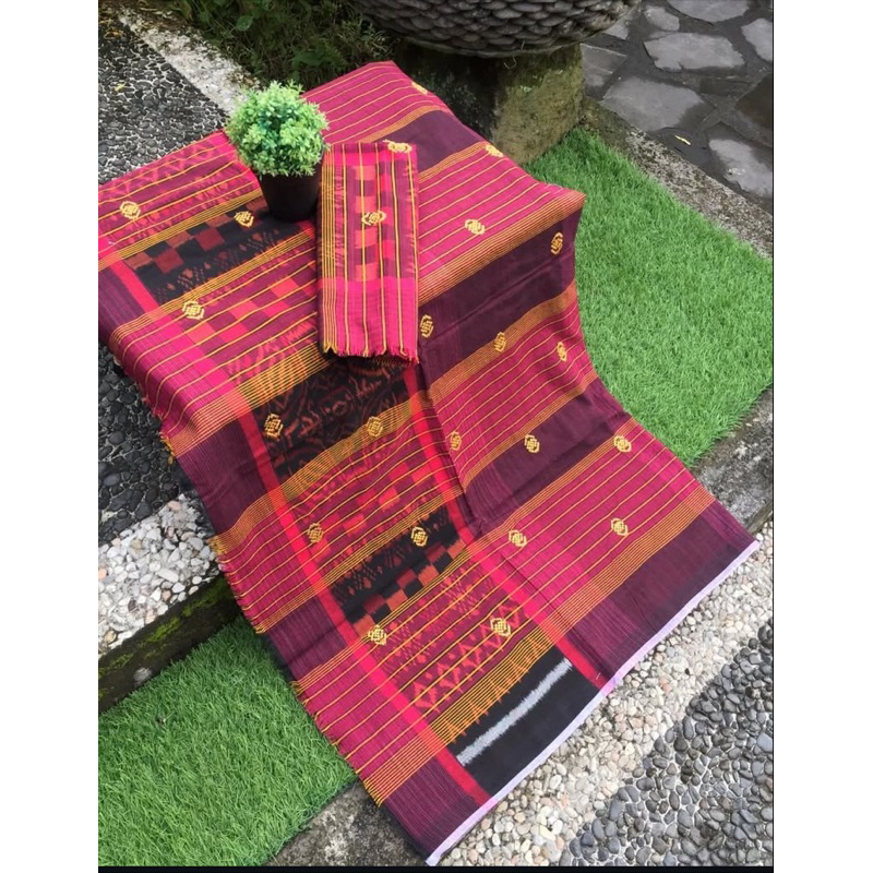 KAMEN ENDEK SEMI DOBOL SET SELENDANG TRETES BANYUMAS//KAMEN DOBOL KOTAK SET SELENDANG