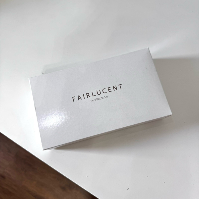 NEW MENARD Fairlucent Mini Bottle Set