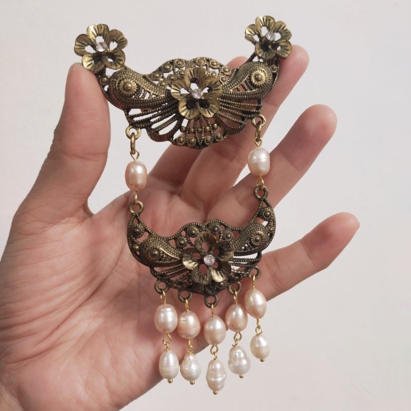 Bros Kebaya Juntai Mutiara | Mutiara Air Tawar Lombok