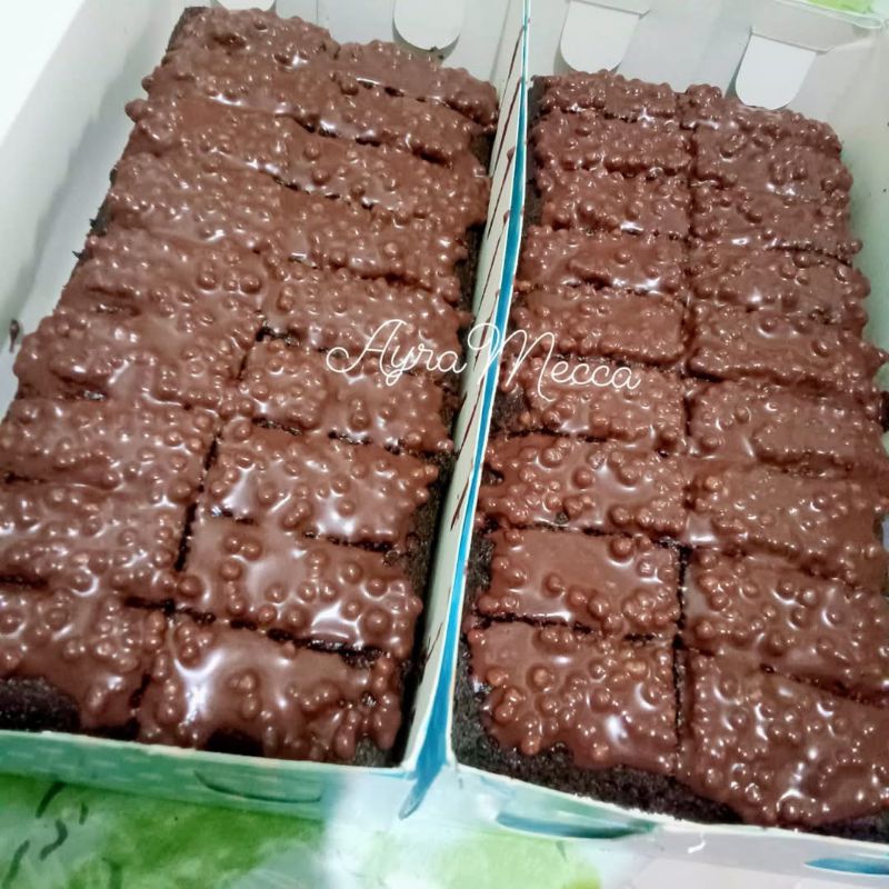 

Brownies Topping Choco Crunchy